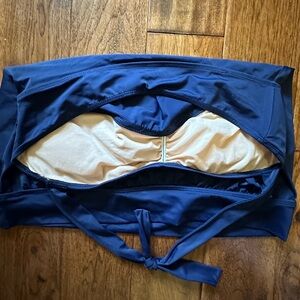 Blue Women's Swim Top